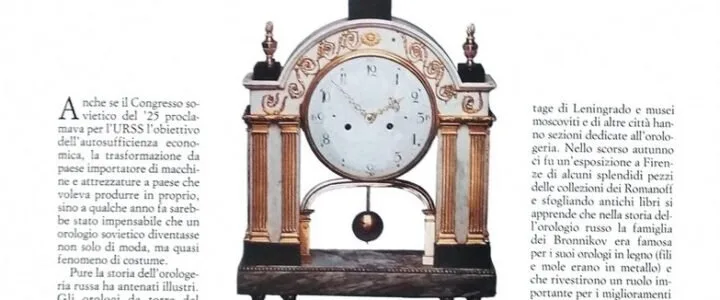 RIVISTA: Orologi da polso – 1989 anno III n°9 – Il Tempo del Cremlino Rivista orologi da polso marzo aprile 1989 n9 anno 3 pagina 1