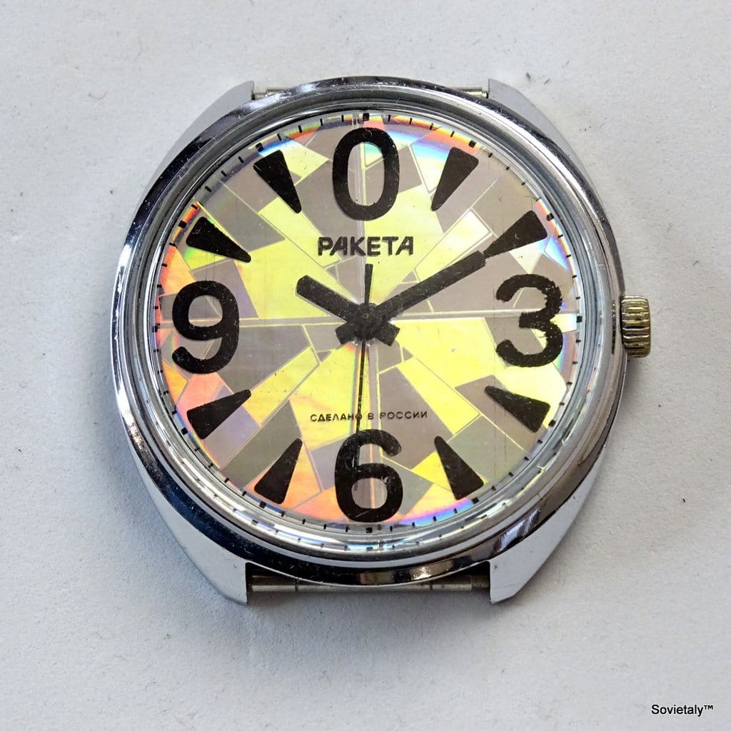 russian holographic watch Raketa