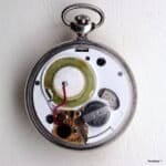russian watch Molnija Elektronica music pocket watch - electronic
