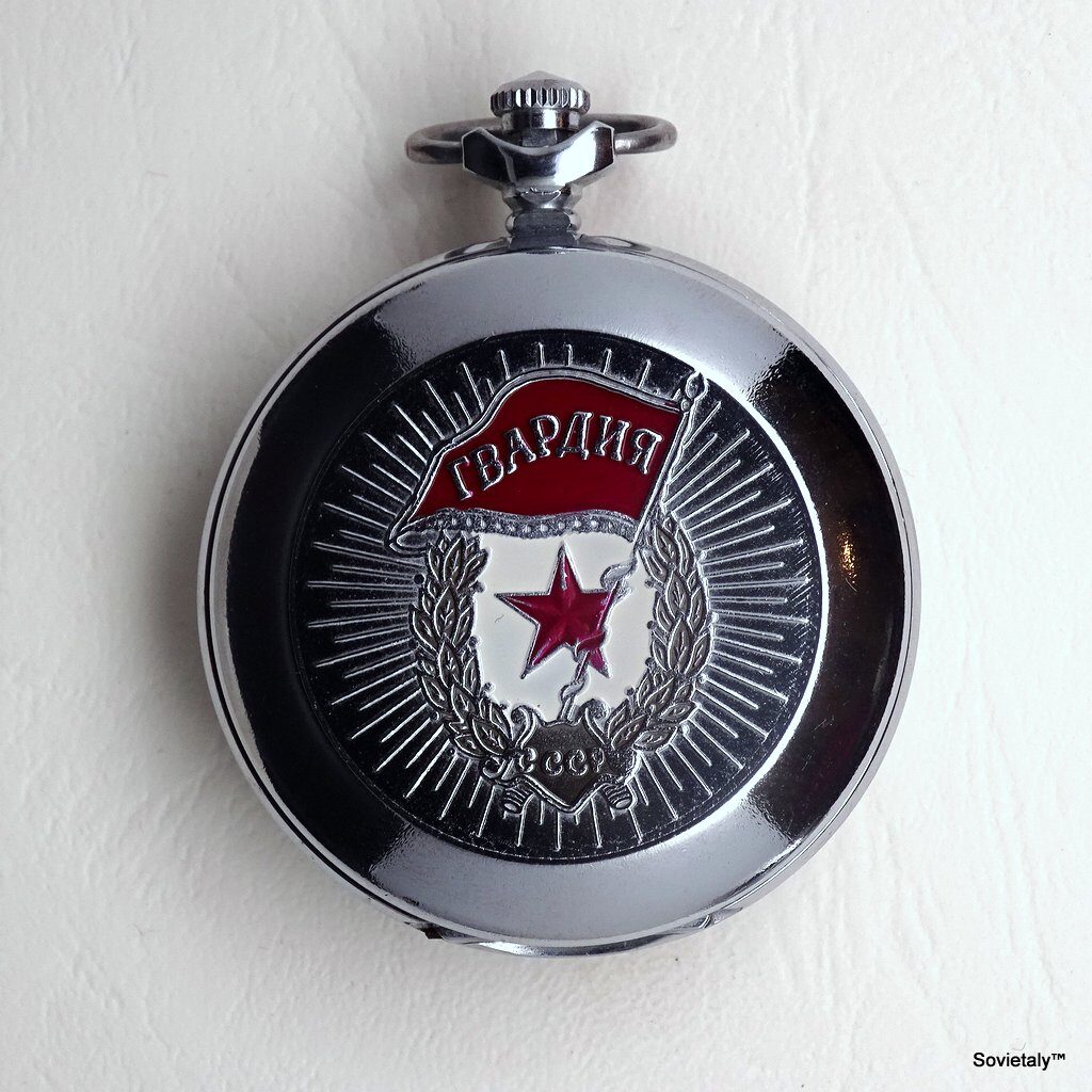 russian pocket watch molnija