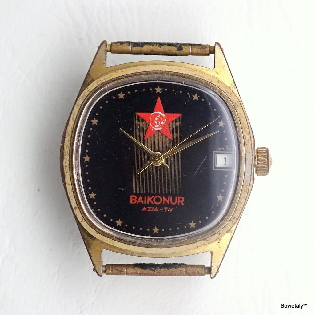 russian watch Poljot Baiukonur Azia-TV