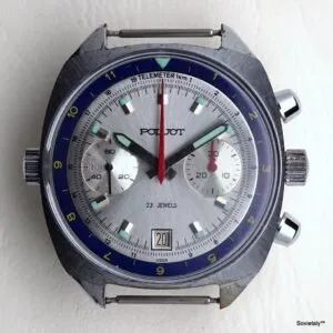 russian watch Poljot chronograph