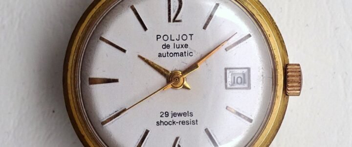 russian watch Poljot Deluxe automatic