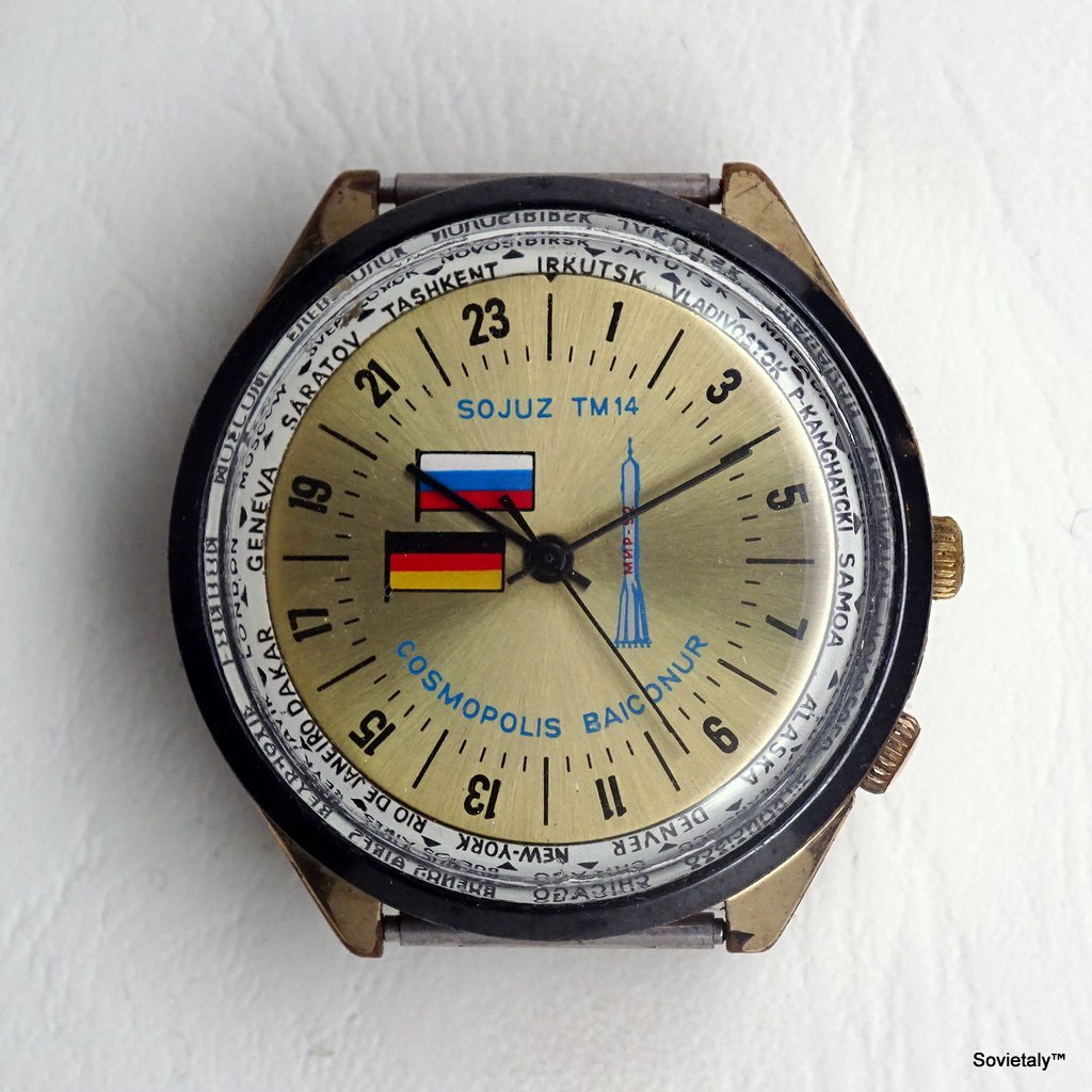 russian watch Raketa Cosmopolis Baiconur