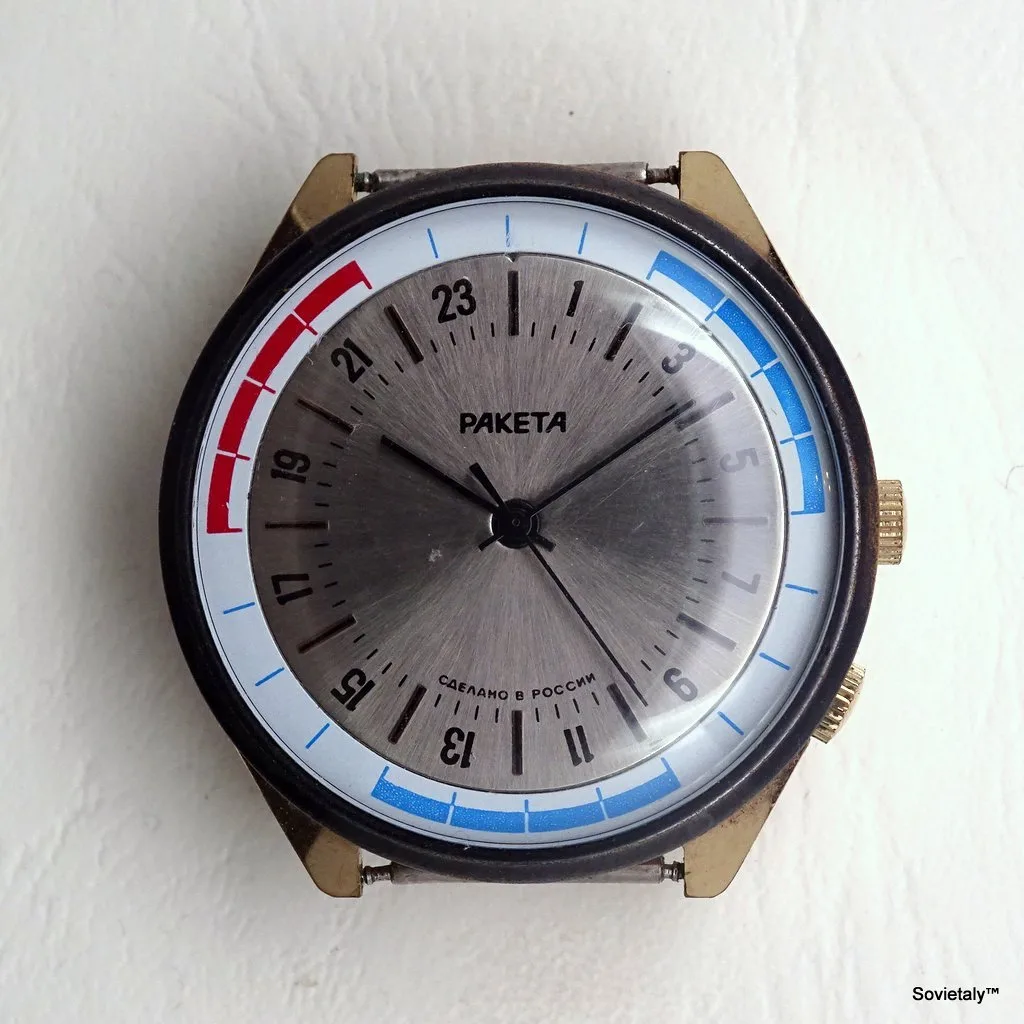 russian watch Raketa 24 h mine