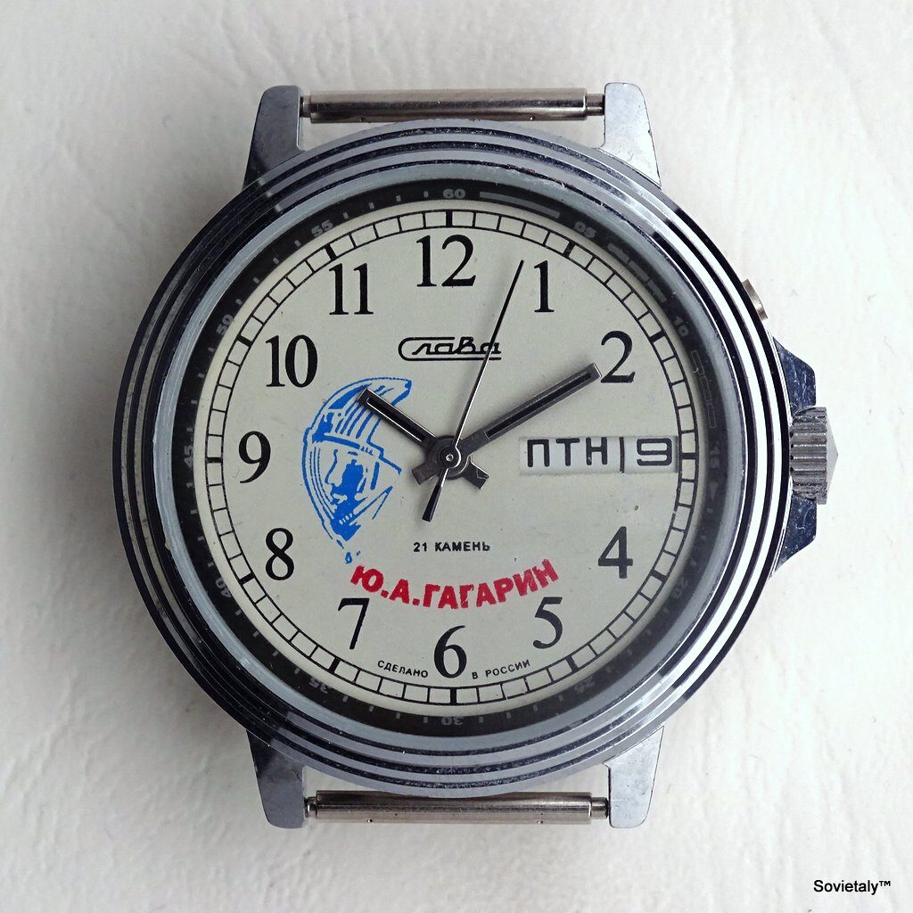 russian watch Slava Gagarin