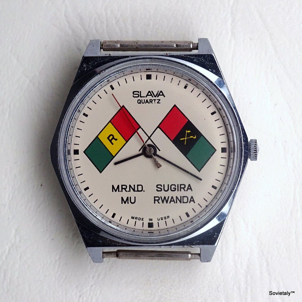 russian watch Slava M.R.N.D. RWANDA