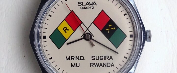 SLAVA M.R.N.D. SUGIRA MU RWANDA: Un Orologio di Propaganda e la Sua Storia