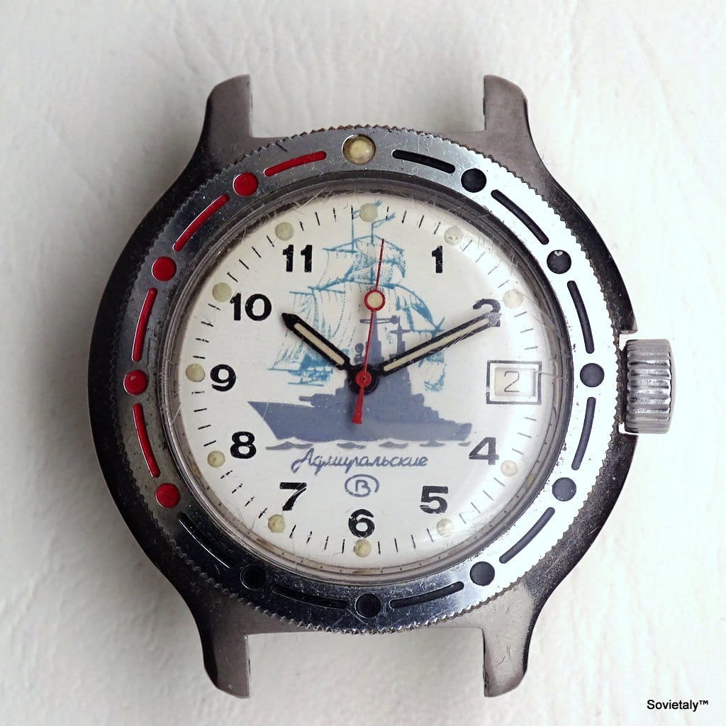 russian watch Vostok Amphibia titan