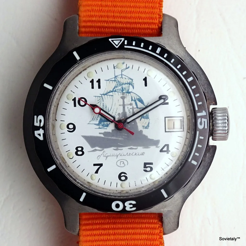 soviet watch Vostok Amphibia Titan Modded