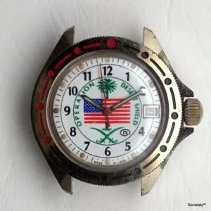 russian watch Vostok Komandirskie Operation Desert Shield