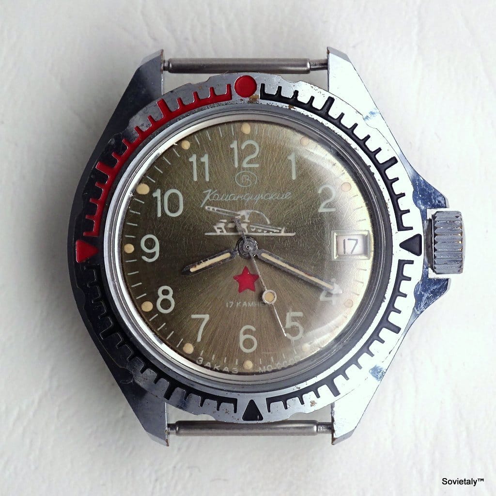 russian watch Vostok Komandirskie Tank