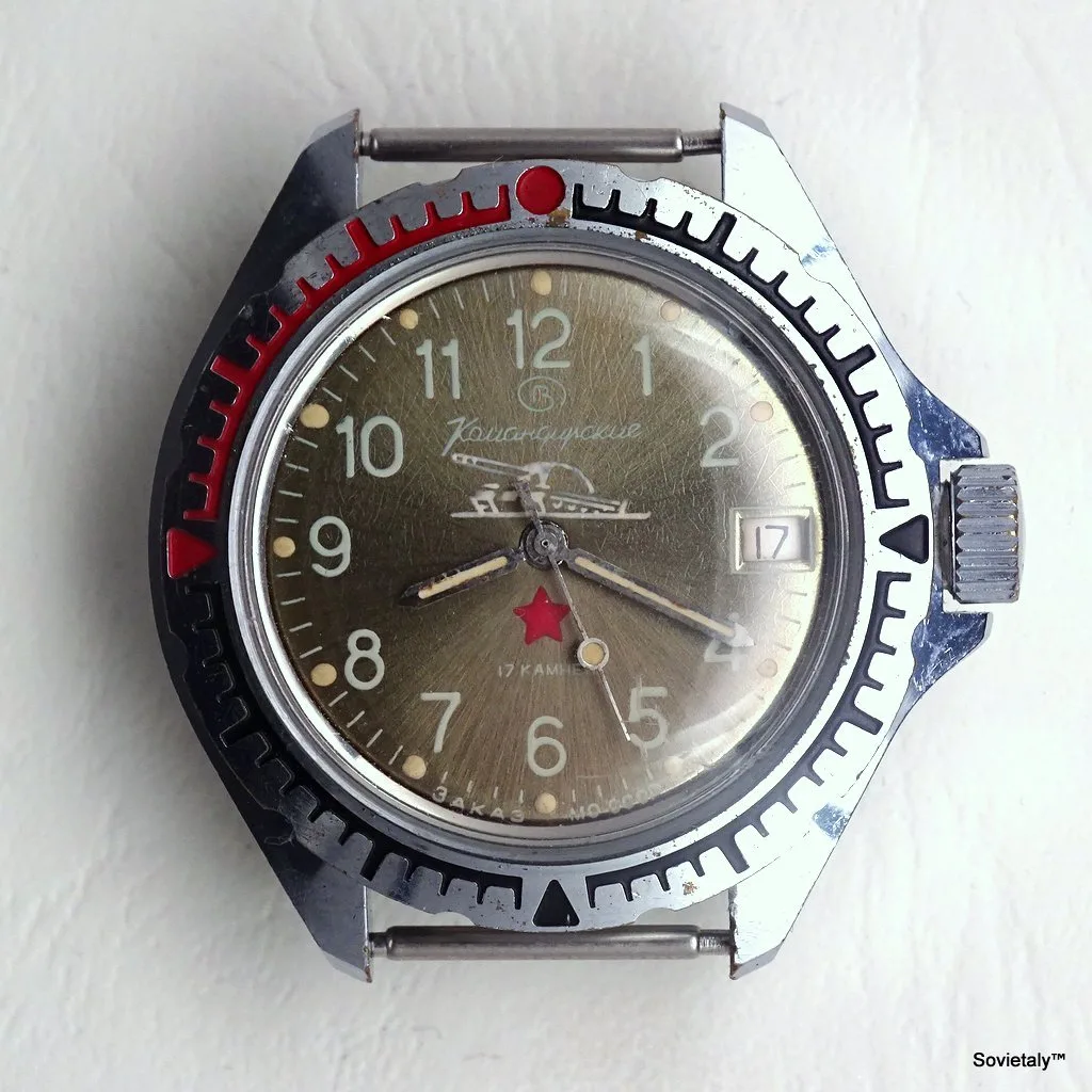 russian watch Vostok Komandirskie Tank