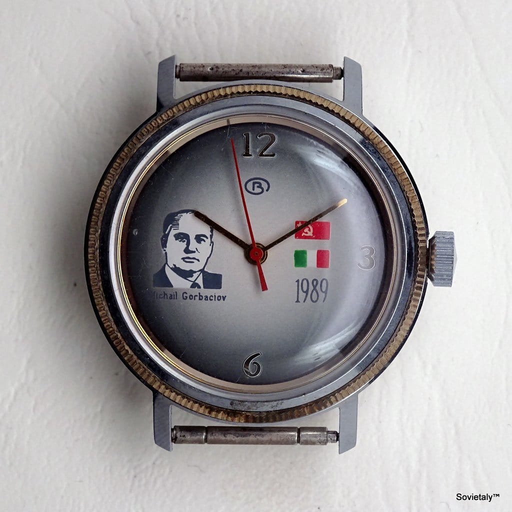 russian watch Vostok Gorbachev 1989