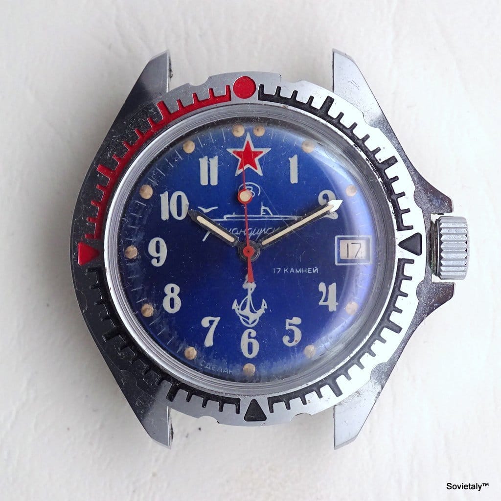 soviet watch Vostok Komandirskie Submarine