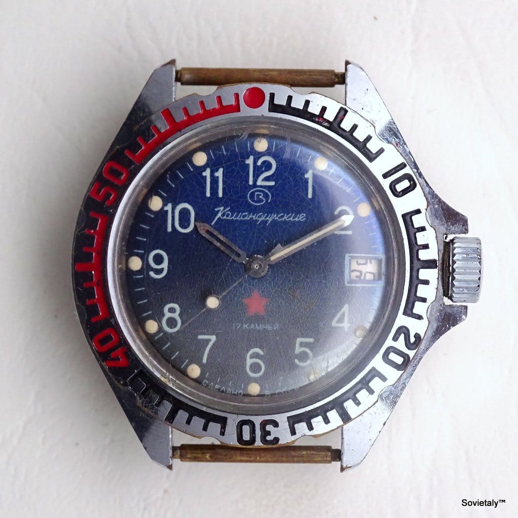 soviet watch Vostok Komandirskie Red Star