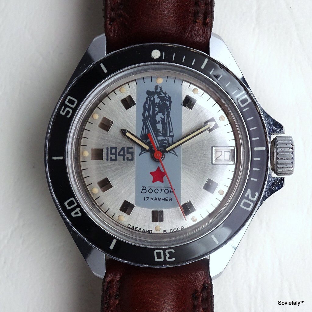 soviet watch Vostok Komandirskie Great Patriotic War