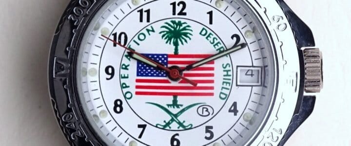 Vympel: A Soviet Watchmaking Story russian watch Vympel Vostok Operation Desert Shield