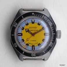Russian watch Vostok Amphibia Banana