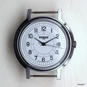 russian watch Vremia B&W