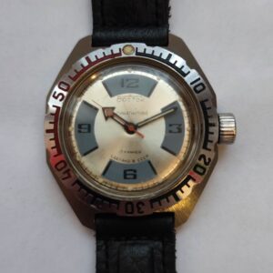 Vostok Amphibia watch, close-up view 470303 2409